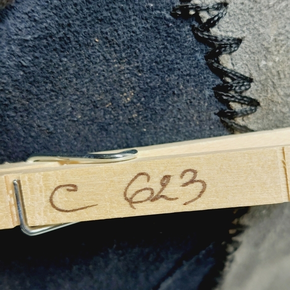 Restricted Blue & Black High Heel Patchwork Wedge Buckle Booties C623 - Picture 14 of 14